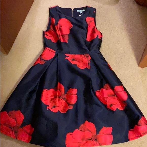 NWT She + Sky Floral Cocktail Dress - Picture 1 of 3